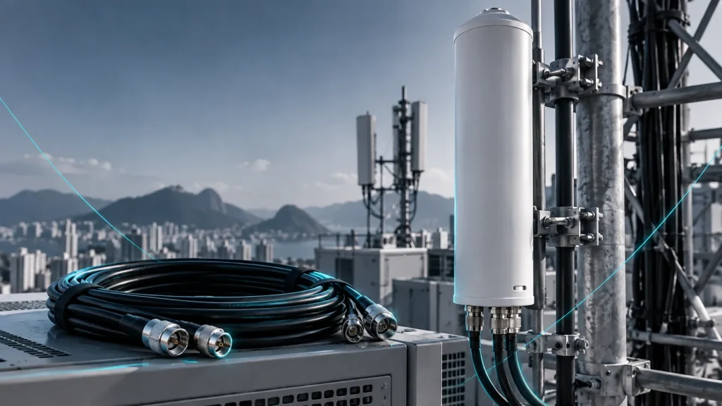 RF and wireless communications network infrastructure