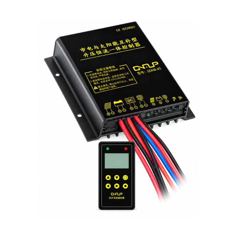 FAB-QYGD-SDHB Series IP68 hybrid PWM solar LED charge controller | Fibramérica